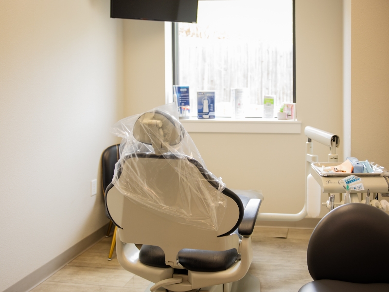 Dental lab and storage area