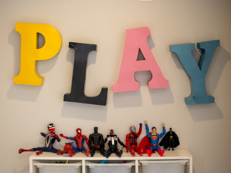 Dental lab and storage area